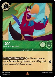 Iago - Loud-Mouthed Parrot 80/204/204