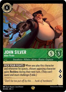 John Silver - Alien Pirate 82/204/204