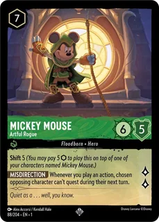 Mickey Mouse - Artful Rogue 88/204/204