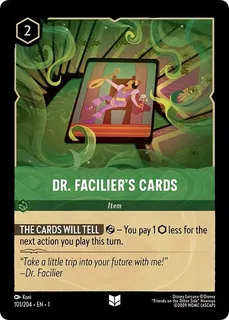 Dr. Facilier's Cards 101/204/204