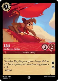 Abu - Mischievous Monkey 103/204/204