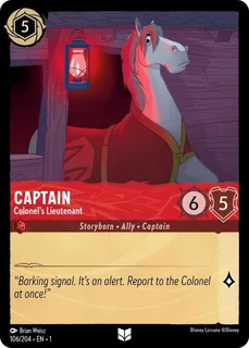 Captain - Colonel's Lieutenant 106/204/204