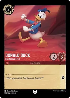 Donald Duck - Boisterous Fowl 108/204/204