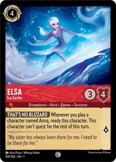 Elsa - Ice Surfer 109/204/204