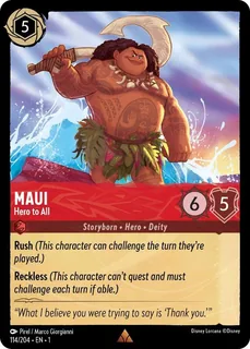 Maui - Hero to All 114/204/204