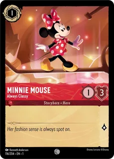 Minnie Mouse - Always Classy 116/204/204