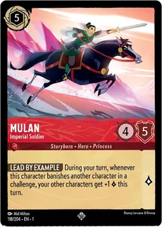 Mulan - Imperial Soldier 118/204/204
