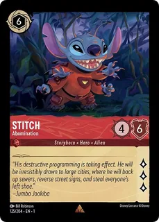 Stitch - Abomination 125/204/204