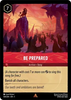 Be Prepared 128/204/204