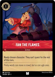 Fan the Flames 131/204/204