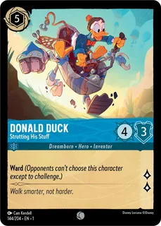 Donald Duck - Strutting His Stuff 144/204/204