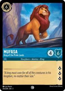 Mufasa - King of the Pride Lands 155/204/204