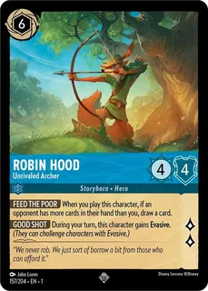 Robin Hood - Unrivaled Archer 157/204/204