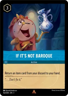 If It's Not Baroque 162/204/204