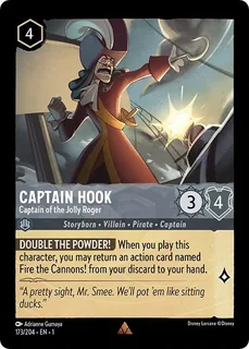 Captain Hook - Captain of the Jolly Roger 173/204/204