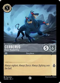 Cerberus - Three-Headed Dog 176/204/204