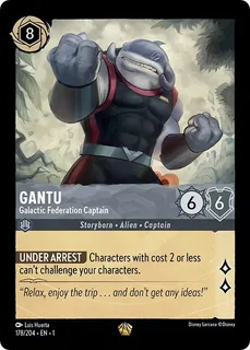 Gantu - Galactic Federation Captain 178/204/204