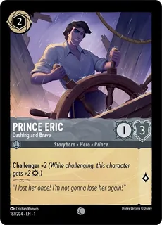 Prince Eric - Dashing and Brave 187/204/204