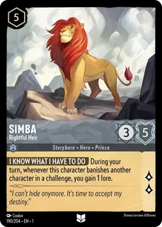 Simba - Rightful Heir 190/204/204