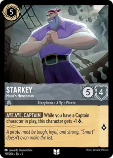 Starkey - Hook's Henchman 191/204/204