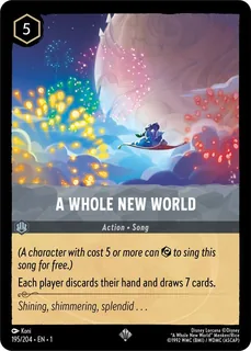A Whole New World 195/204/204