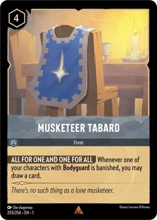 Musketeer Tabard 203/204/204