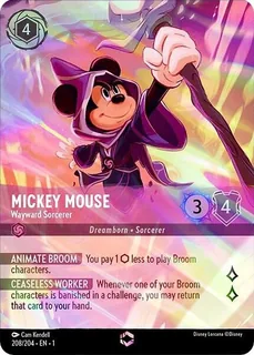Mickey Mouse - Wayward Sorcerer 208/204/204
