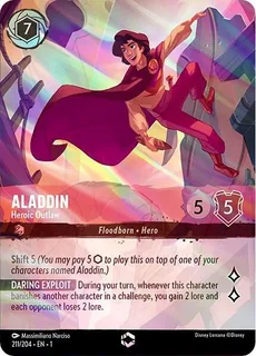 Aladdin - Heroic Outlaw 211/204/204