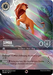 Simba - Returned King 215/204/204