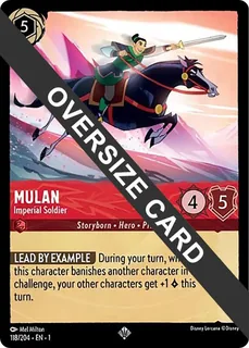 Mulan - Imperial Soldier (Oversized) 118/204/204