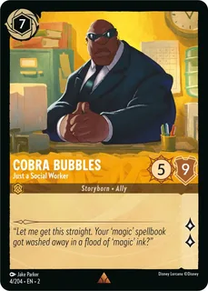 Cobra Bubbles - Just a Social Worker 4/204/204