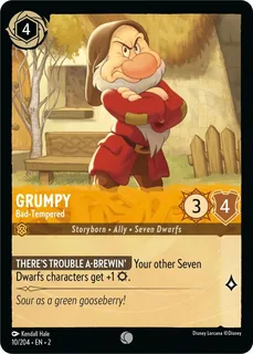 Grumpy - Bad-Tempered 10/204/204
