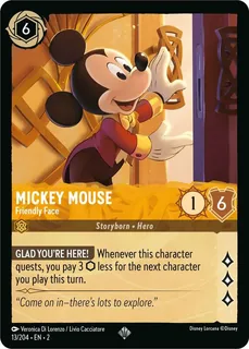 Mickey Mouse - Friendly Face 13/204/204