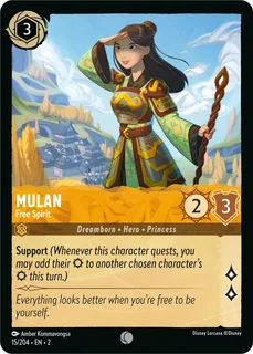Mulan - Free Spirit 15/204/204