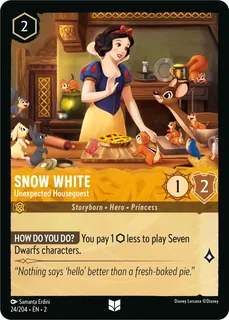 Snow White - Unexpected Houseguest 24/204/204