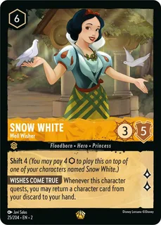 Snow White - Well Wisher 25/204/204