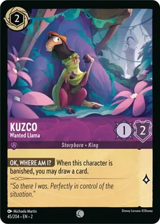 Kuzco - Wanted Llama 45/204/204