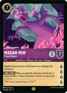 Madam Mim - Purple Dragon 47/204/204