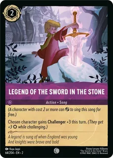 Legend of the Sword in the Stone 64/204/204
