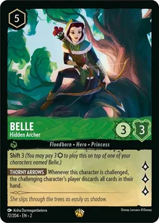Belle - Hidden Archer 72/204/204