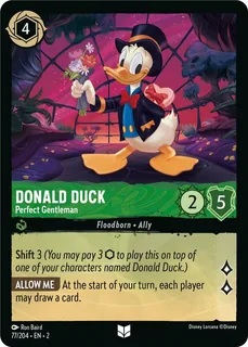 Donald Duck - Perfect Gentleman 77/204/204