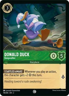Donald Duck - Sleepwalker 78/204/204