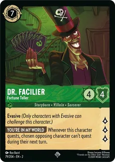 Dr. Facilier - Fortune Teller 79/204/204