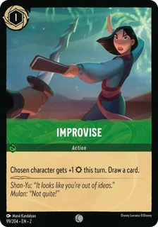 Improvise 99/204/204