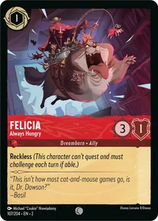 Felicia - Always Hungry 107/204/204