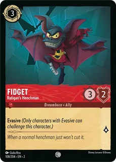 Fidget - Ratigan's Henchman 108/204/204