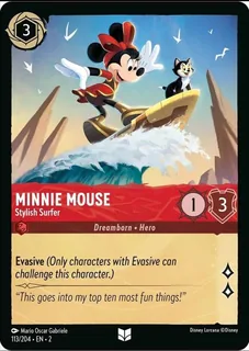 Minnie Mouse - Stylish Surfer 113/204/204