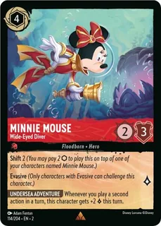 Minnie Mouse - Wide-Eyed Diver 114/204/204