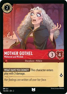 Mother Gothel - Withered and Wicked 116/204/204