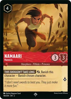 Namaari - Nemesis 118/204/204
